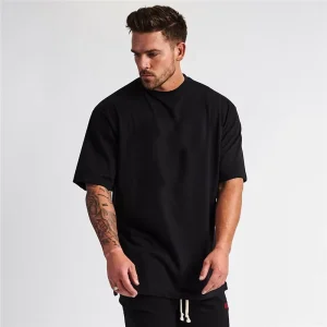 100% Cotton Blank Men’s T Shirts Custom Logo Short Sleeve T-Shirt for Men High Quality Plus Size Unisex T-Shirt