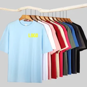 100% Cotton Blank Oversized T-shirt Men’s T-shirt Custom Pattern Logo Printed Men’s T-shirt