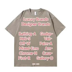 100% Cotton Eco Friendly Breathable Oversized Blank Men’s T-Shirt with Digital Printing Short Sleeve