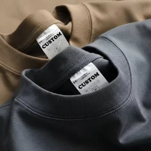 100% Cotton Heavyweight T shirt Unisex Custom Print Logo Boxy Fit Blank T Shirt Oversize Men’s T shirt