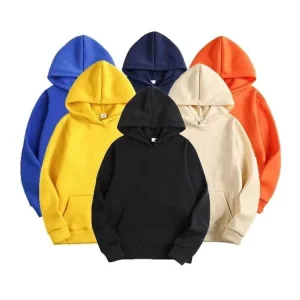 100% Cotton Hoodie Customized Hoodies With Pocket Sweatshirts Long Sleeve Plain Color Hoodies Men’s Hoodies & Sweatshirts