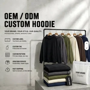 100% Cotton Hoodies Blank Thick Fleece Heavy Weight Oversized Hoodies Custom Print Logo Men’s Hoodies & Sweatshirts