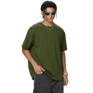 100% Cotton Men’s T-Shirts Hip Hop Basic Style Blank Tees Custom Logo Fashion T Shirts for Men
