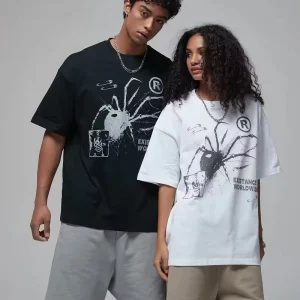 100% Cotton Oversized Men’s T-shirts Fashion Custom Printed T-shirts Original Designer T-shirts for Men Women