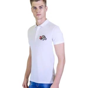 100% Polyester Mens Golf Polo T Shirts Custom Uniform Short Sleeve Polo Shirt With Custom logo Printed Polo Shirts