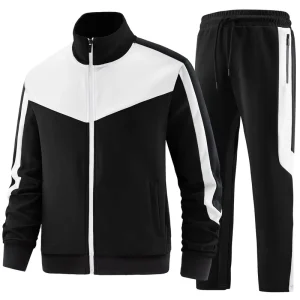 2 Pcs Set Tracksuit Custom Logo Joggers Tracksuits Sport Training Wear Track Suit Adults Sportswear Set for Men