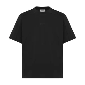 220g Jersey Puff Cotton Blend O-Neck Men’s T-Shirt with Seam Detail Short Sleeve Anti-Pilling & Breathable