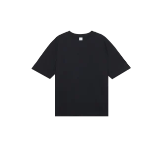 250gsm Heavyweight 100% Cotton T-shirt 32S Double Yarn Ply Loose Fit Men’s Blank Tee Shirt Custom Logo Printing