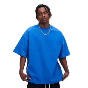 280GSM Heavyweight 100% Cotton Mutil Color Blank Men Shirts Tee Custom logo Drop Shoulder Oversized Men’s T-shirt