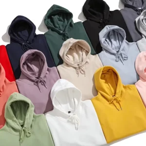 300 Gram Heavyweight Unisex Sweatshirts Hooded Hoodies Various Color String Hoodies Custom Logo Oversize