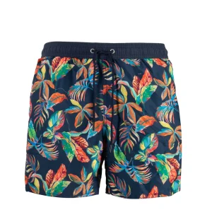 4 Way Stretch Men’s Board Shorts Quick Dry Breathable Waterproof Swim Trunks Printed Digital Print 1 Piece Summer Swimwear