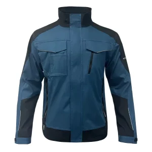 4 way Stretch Workwear Men’s Blue Worker Jacket