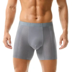 50S Modal Underwear Men’s Seamless Underwear Solid Underpants Mid waist Classic Solid Cotton Stretch Briefs for Men