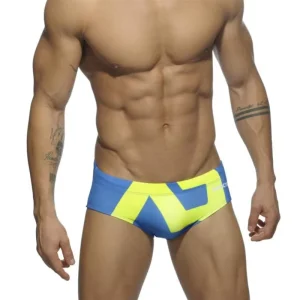 ADS045 Men’s Beachwear Men’s Swimming Trunks Print Swim Brief Swimming Trunks for Men Custom