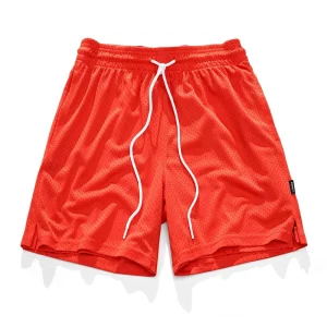 AIMPACT 7″ Mens Mesh Athletic Shorts Double Layer Gym Workout Shorts with Pocket Drawstring Breathable Men’s Basketball Shorts