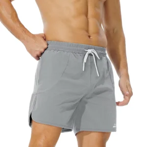 AIMPACT Men’s Workout Shorts 5” Lightweight Quick Dry Running Sports Athletic Shorts with Pockets Gym Shorts for Men