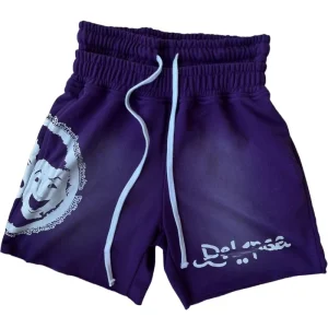 Acid Wash Vintage Shorts Manufacturer Custom Logo Heavy Weight Cotton Streetwear Men’s Double Waist Sun Faded Short