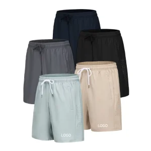 Active Bottoms Men’s Quick Drying Casual Sports Shorts Running Training Custom Logo Gym Wear Activewear Fitness Active