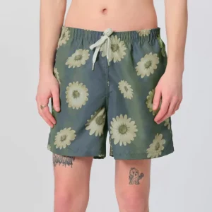 Adults Kids Fashion Swimming Trunks Lightweight Packable Board Short with Draw String Men’s Boys Surf Beach Swimwear