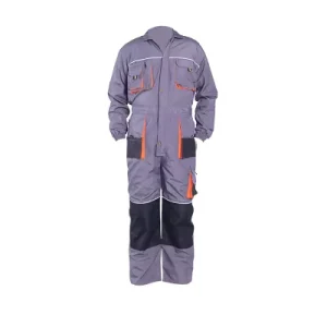 Anti static Waterproof Men’s Work Overalls with Contrast Color Design