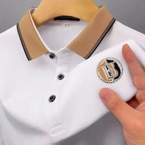 Asserted Colors Hotsale Polo T shirt Short Sleeve Loose Polo Shirts for Men