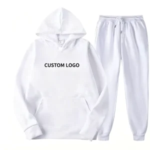 Autumn Men’s Hooded Pullover Sweatshirts 200 GSM Knitted Polyester Fleece Quick Dry Regular Fit Sports Casual Solid