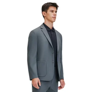 Autumn Men’s Suit Blazer Slim Fit Solid Color Business Blazer Jacket Casual Formal Clothing