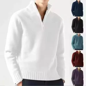Autumn Winter Button Regular Sleeve Men’s Knitted Sweater Casual Cardigan Loose