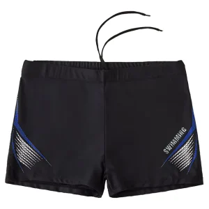Beach Solid Color Trunks Print Adult Swimming Suit Men’s Swimming Swimwear