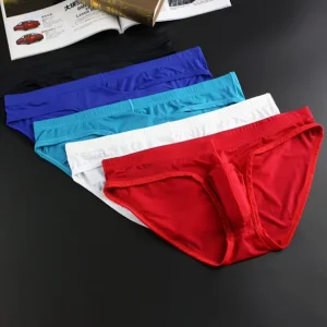 Best Quality Big Cock Mens Boxers Mens Sissy Panties Underwear Ice Silk Gay Underwear Men Underwear Boxer