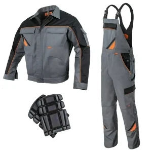 Bib pants and Jackets Workwear Waterproof Men’s Work Suit 2 in 1 Hi Vis Long Overalls