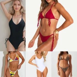 Bikini Set Women Low Waist Sexy Men’s Swimwear One Piece Swimsuit Mens Bikini Briefs Micro Bikini Swimwear