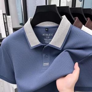 Blank Cotton Polyester Polo Shirts Custom Embroidery Logo T Shirts Plain Unisex Polo Shirt