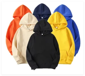 Blank High Quality Men’s Hoodies Sweatshirts Casual Fashion Thickened Plush Long Sleeved Hoodie Simple Streetwear
