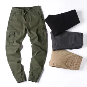 Blank Men Cargo Pants Multi Pocket Cargo Pants Men High Quality Custom Logo Cargo Pants Men