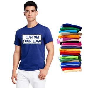 Blank T Shirt Custom 100% Cotton T-shirt Logo for Men’s Plain Printing Printed White Black Blanks Casual Tshirt
