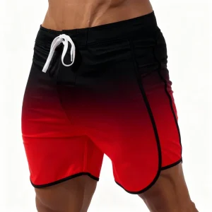 Bodybuilding Athletic Beach Shorts Mens Fitness Training Swimwear Gym Workout Quick Dry Wear