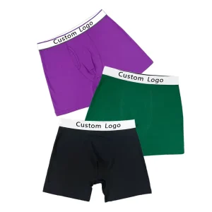 Boxer Man Quality Soft Cotton Breathable Men’s Briefs Stretch Custom Logo Men’s Underwear
