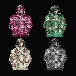 Brand High Quality Street Glo Gang American Embroidery Apparel & Accessories>>Men’s Clothing>>Men’s Terry Hoodies Sweatshirts
