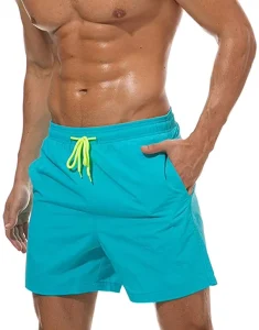 Breathable 1 Piece Strapless Custom Men’s Swimwear Set Performance Swimsuit Gym Sportswear Beachwear Shorts