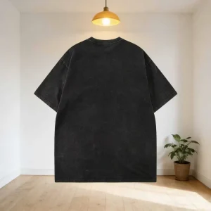 Breathable Eco Friendly Knitted Loose Fit Hip Hop Streetwear Tee Men 100% Cotton 300gsm Urban Digital Print