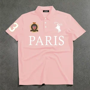 Breathable Quick Dry 100% Cotton Men’s Polo Shirt