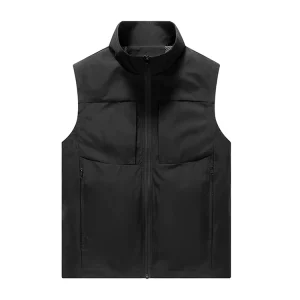 Breathable Quick Dry Waterproof 100% Polyester Work Outdoor Vest for Men Vests