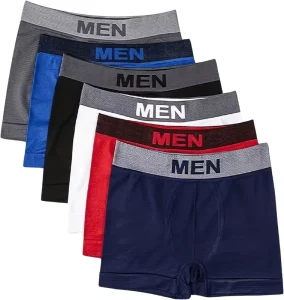 Breathable Seamless Polyester Underwear Comfortable Men’s Briefs Boxers With Mid-rise Enough Crotch Space MEN