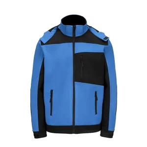 Breathable Stretch Uniform Construction Workwear Waterproof Outdoor Softshell Men’s Casual Jackets With Polar Fleece