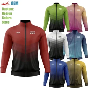 Burgundy Tracksuit Men’s Oversize Tracksuits Male Clothing Gym Running Workout Training Activewear Jacket