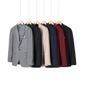 Business Coat Men’s Custom Formal Dress 3 Pieces Gentleman Wedding Suits Slim Set for Men Breathable Men’s Suits