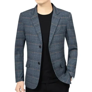 Business Suit Blazer Men’s High Quality Casual Blazer Jacket