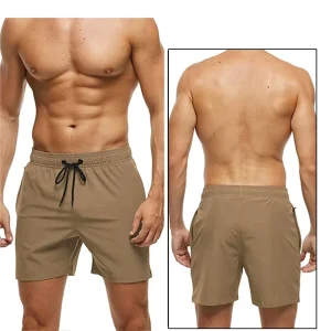 Casual Beach Swimming Shorts Men’s Quick Dry Standard Classic Swim Trunks Swimwear