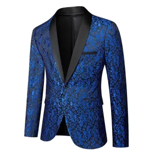 Casual Men’s Blazer Suit